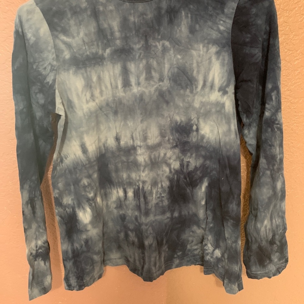 Motherhood Maternity Long Sleeve Shirt Sz S Blue